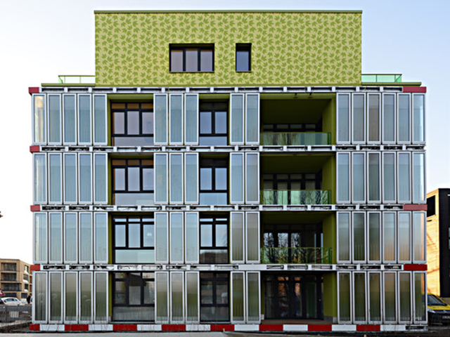 Solarleaf building high-tech builders bio facade