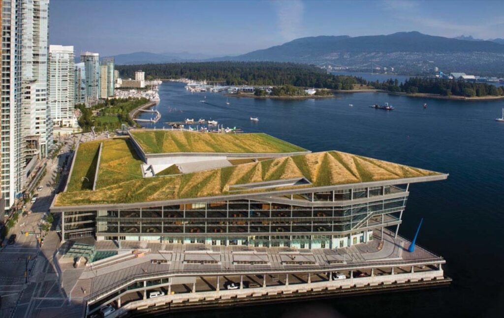 Leed certified green buildings  - vancouver convention center