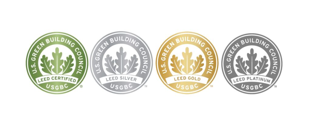 Leed certify a building levels