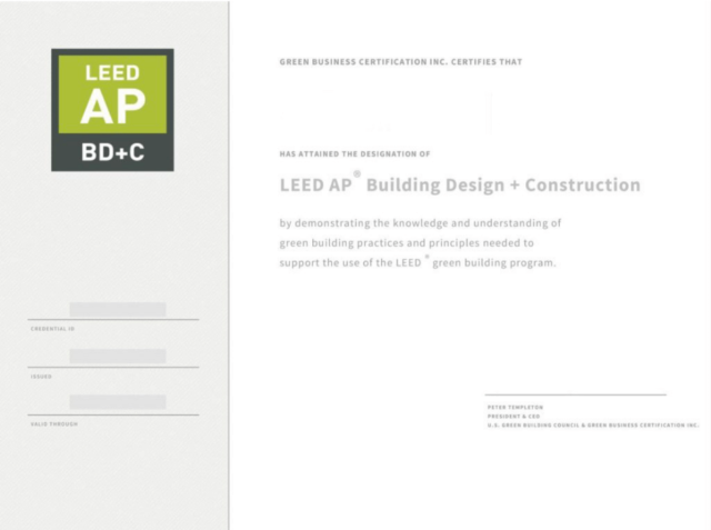 what does leed ap stand for