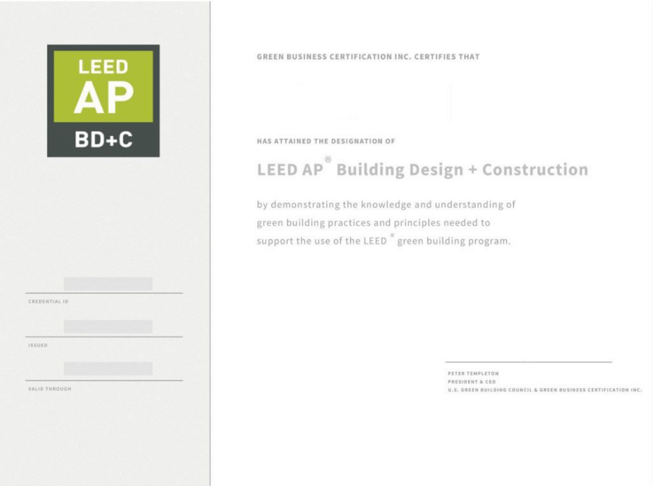 what does leed ap stand for