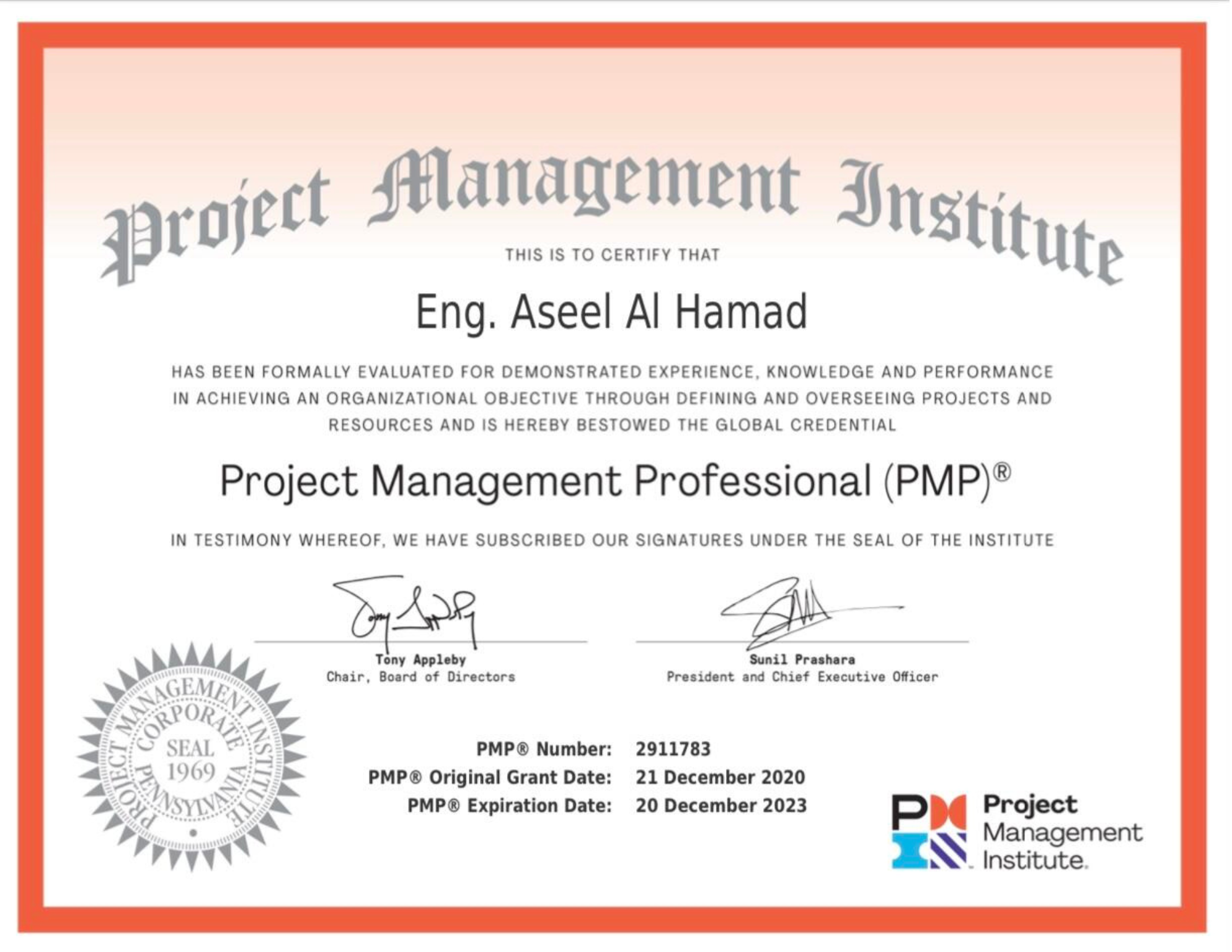 Pmp certification