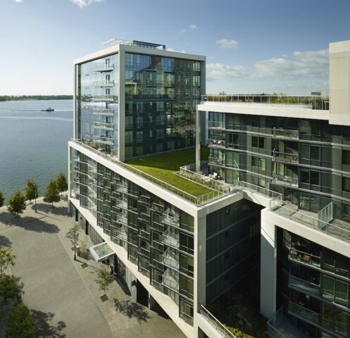 Aqualina building for LEED certification, Toronto