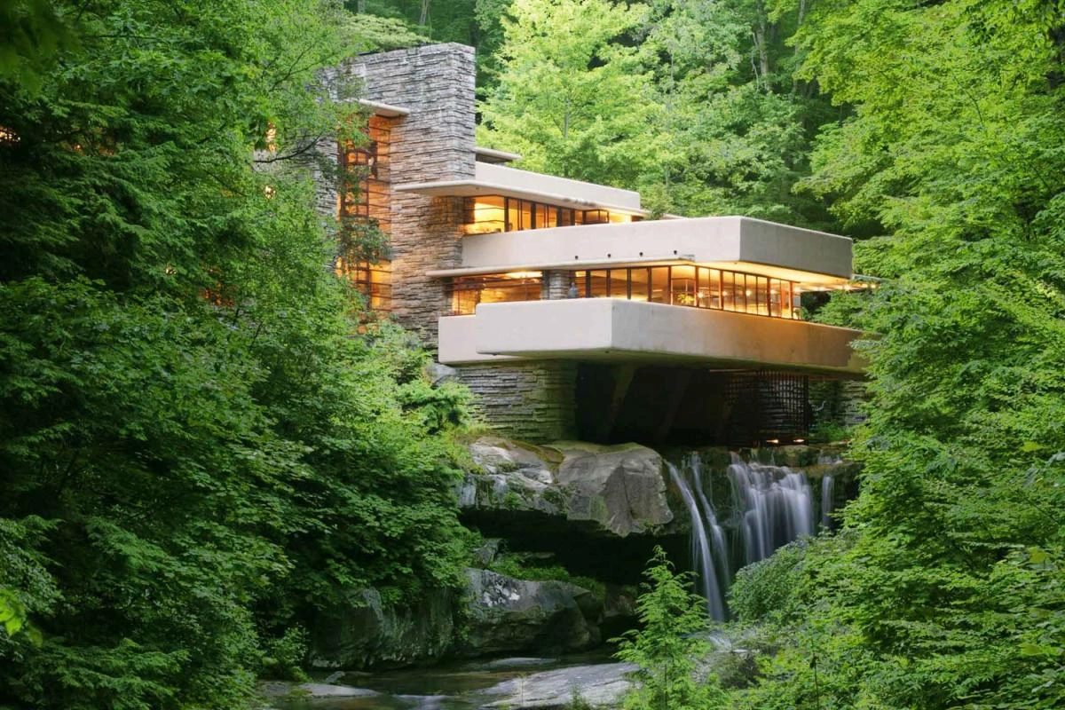 Falling water