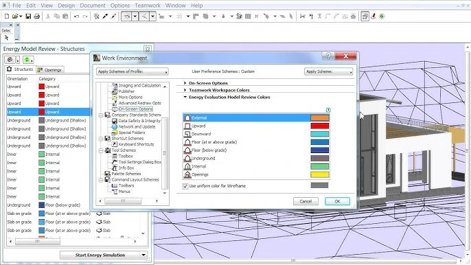 Archicad energy evaluation