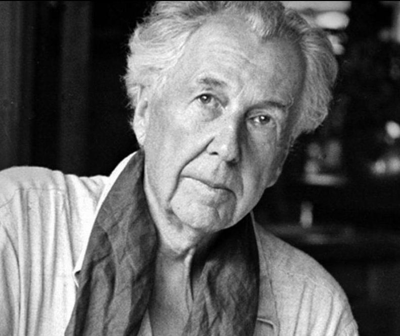 Frank lloyd wright profile picture