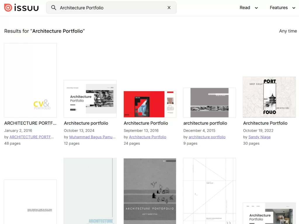 architecture portfolio issuu