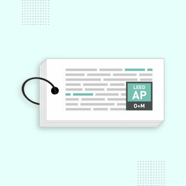 500 LEED AP O+M flashcards