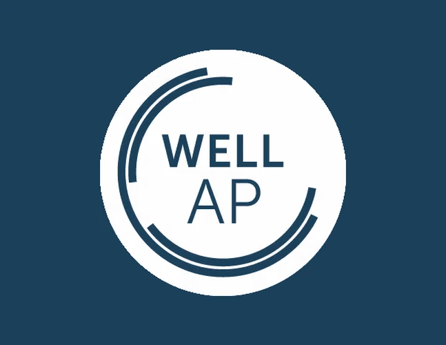 WELL AP accredited professional badge from the International WELL Building Institute