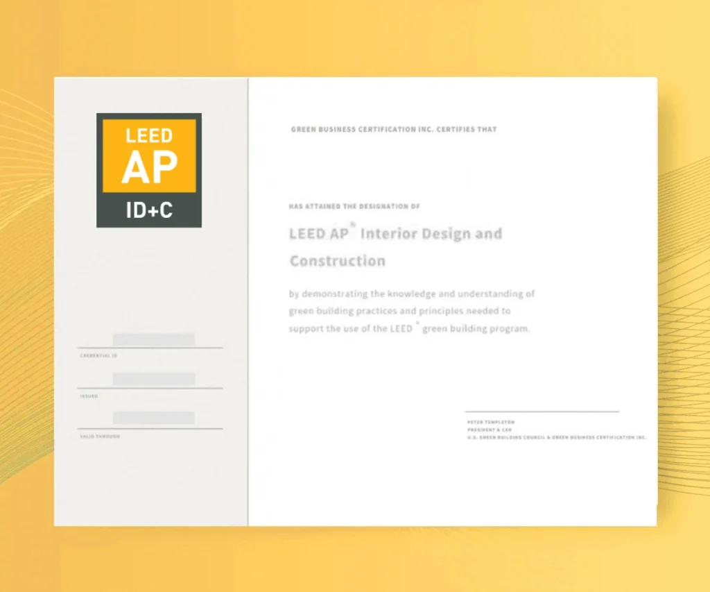 LEED AP ID+C course